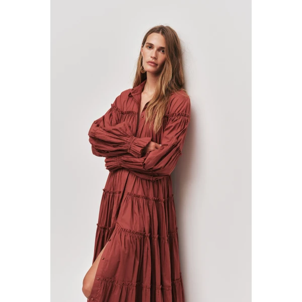 Aje Cait Maxi Dress, view 3