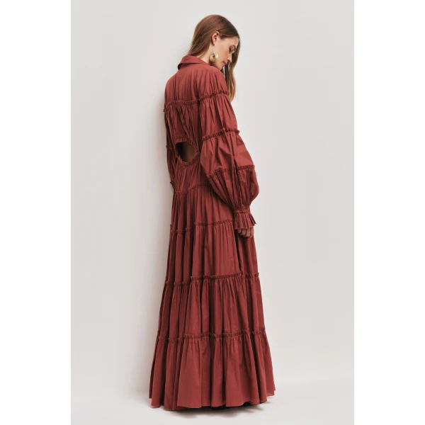 Aje Cait Maxi Dress, view 5