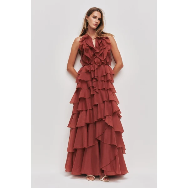 Aje Cleo Gown, view 2