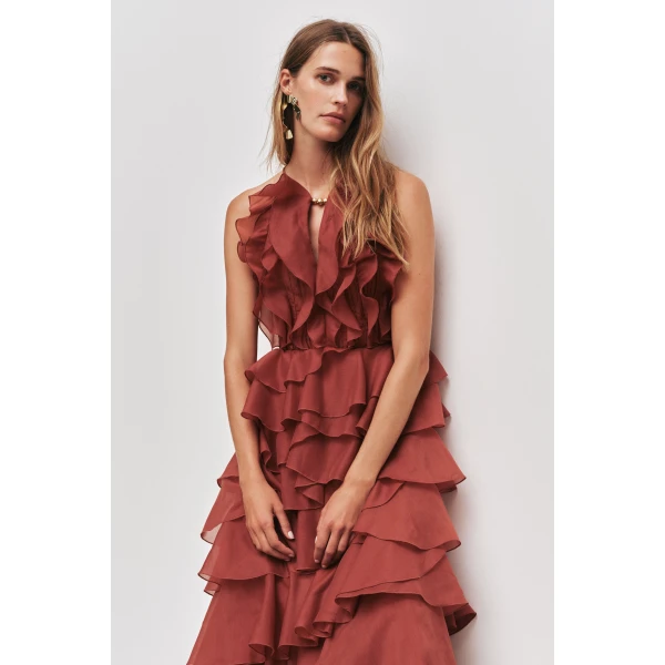 Aje Cleo Gown, view 3