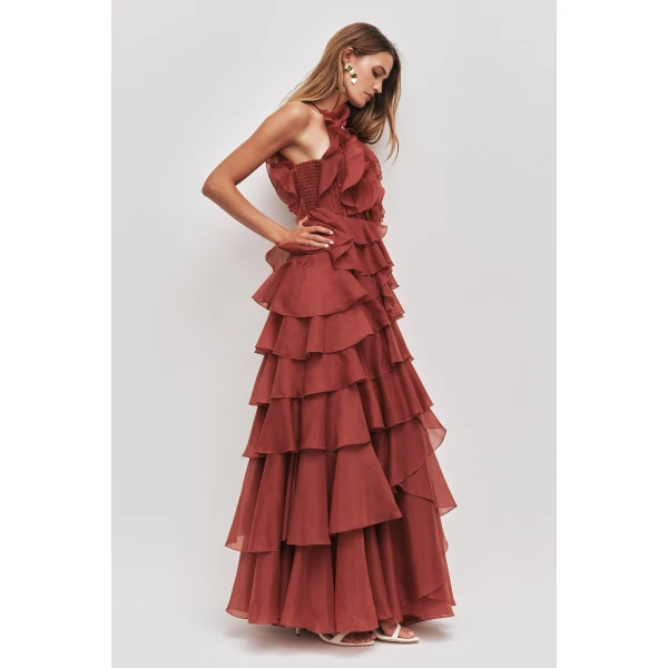 Aje Cleo Gown, view 5