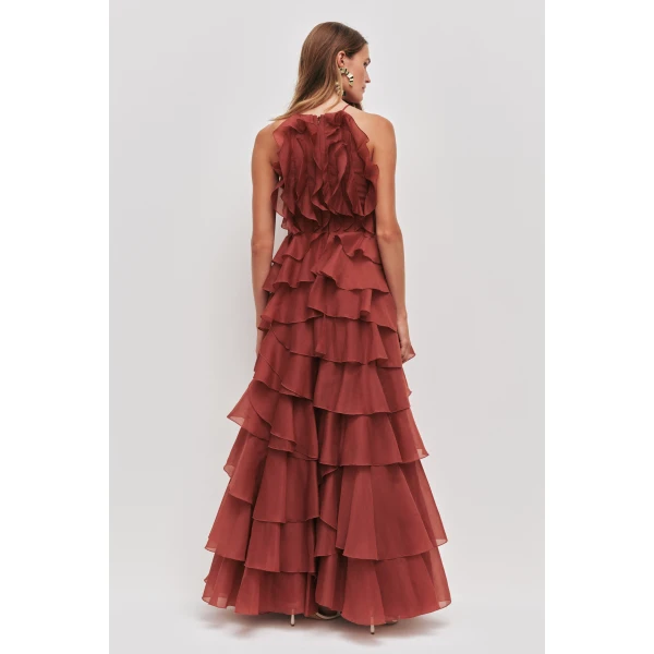 Aje Cleo Gown, view 6