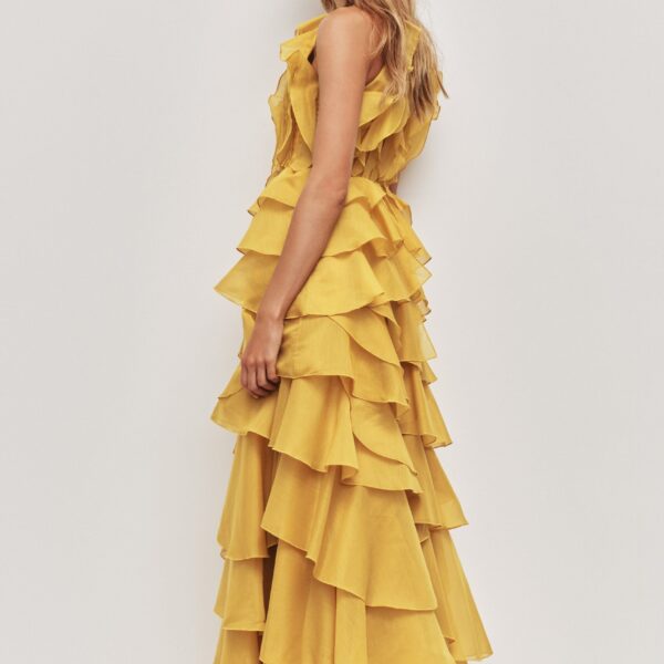 Aje Aus Dresses – structured silhouette with raw femininity from Coveti