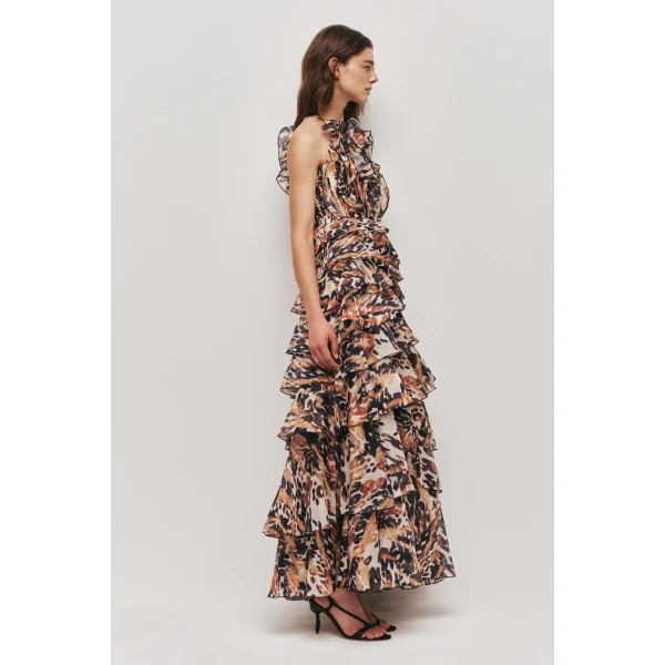 Aje Cleo Maxi Dress, view 4
