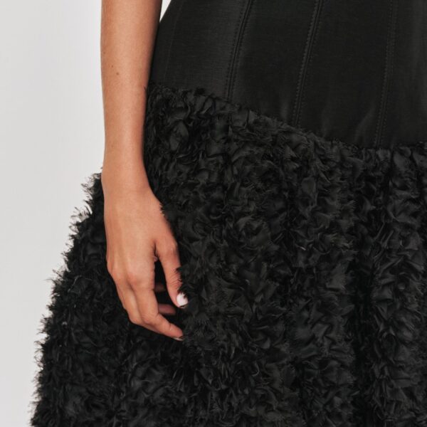 Aje clothing Aus Dresses – structured silhouette with raw femininity from Coveti