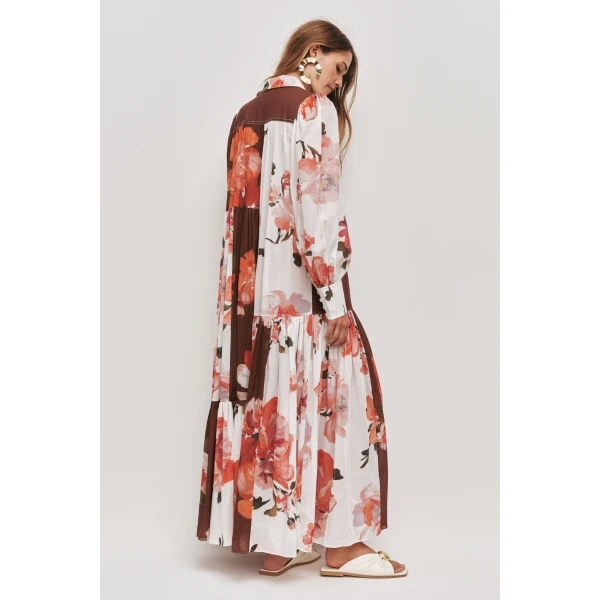Aje Esprit Maxi Smock Dress, view 5