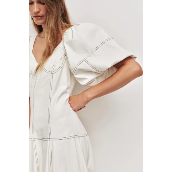Aje Ether Puff Maxi Dress, view 7