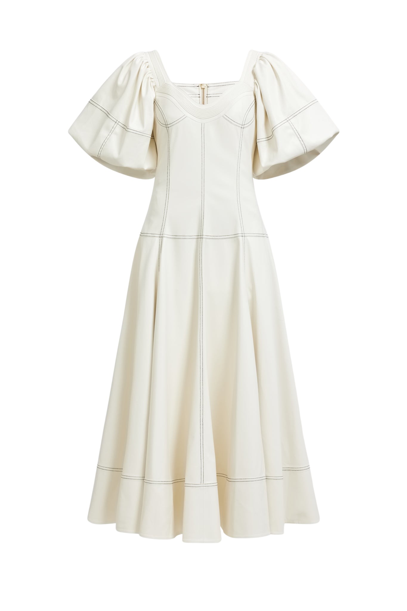 Aje Ether Puff Maxi Dress