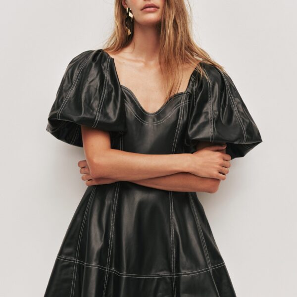 Ether Puff Mini Dress
