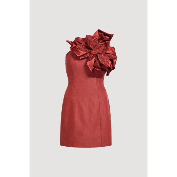 Aje Aus Dresses – structured silhouette with raw femininity from Coveti