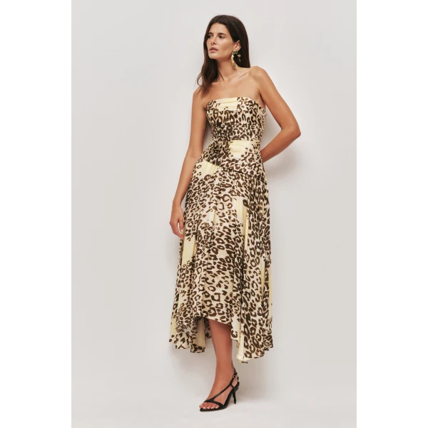 Aje Lani Midi Dress, view 3