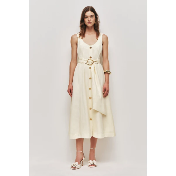 Aje Leonie Midi Dress, view 2