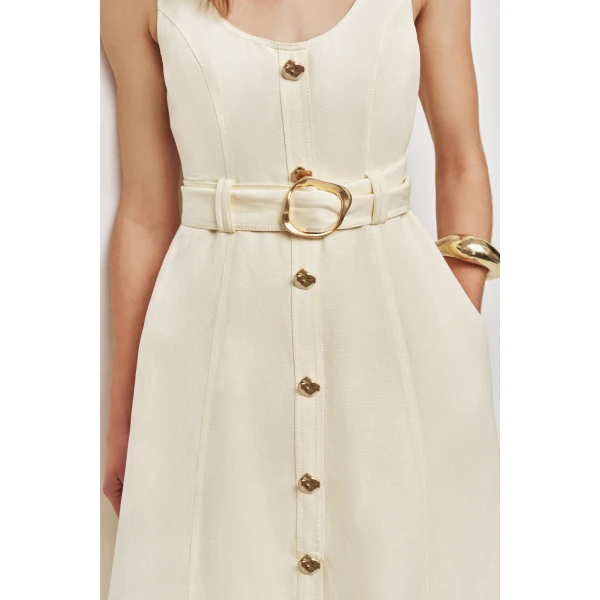 Aje Leonie Midi Dress, view 4