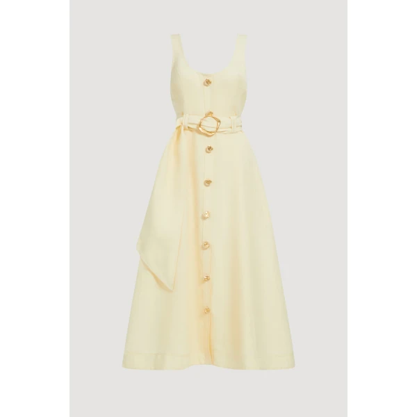 Aje Aus Dresses – structured silhouette with raw femininity from Coveti