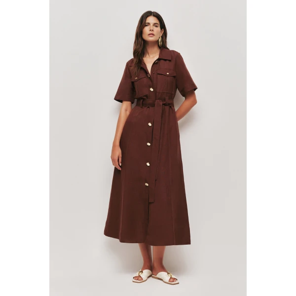 Aje Manon Midi Dress, view 2