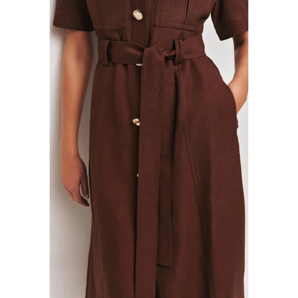 Aje Manon Midi Dress, view 4