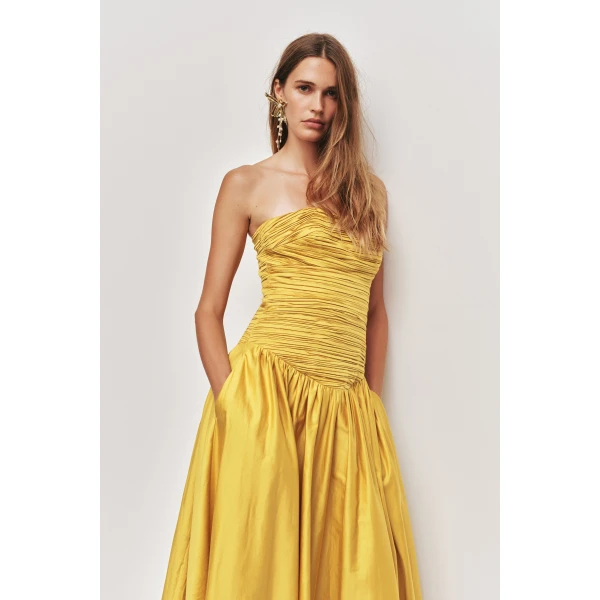 Aje Marigold Midi Dress, view 3