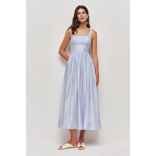 Aje Mist Midi Dress, view 2