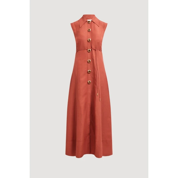 Aje Aus Dresses – structured silhouette with raw femininity from Coveti