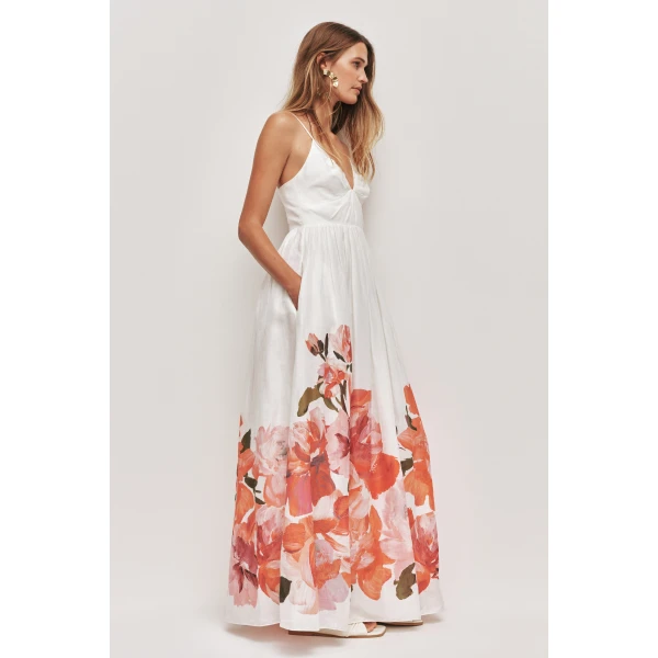 Aje Vacation Maxi Dress, view 4