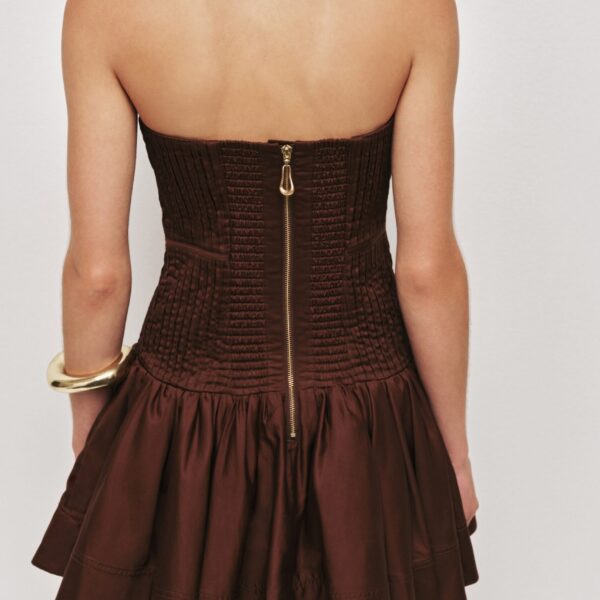 Aje Aus Dresses – structured silhouette with raw femininity from Coveti