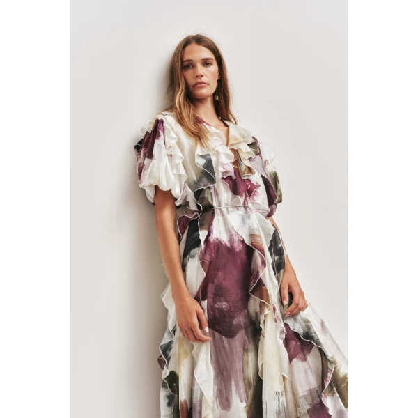 Aje Voyager Maxi Dress, view 4