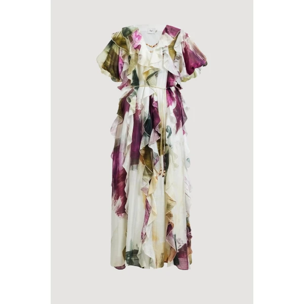 Aje Aus Dresses – structured silhouette with raw femininity from Coveti