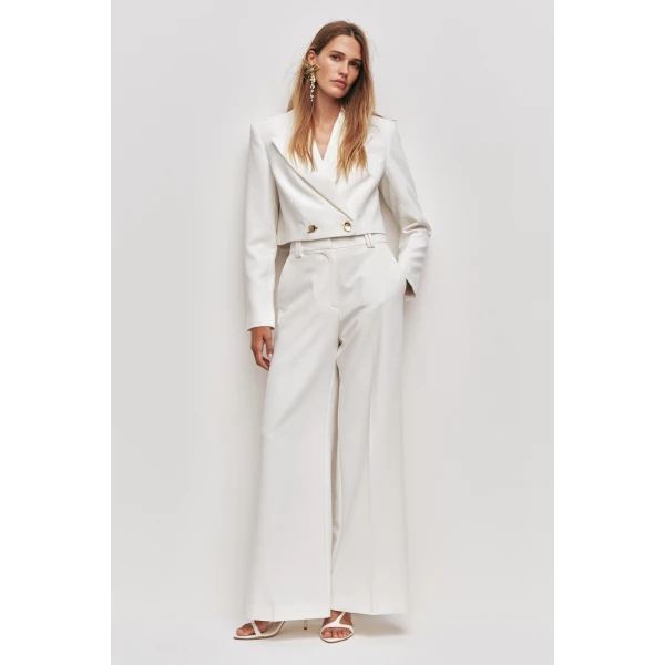 Aje Colette Crop Blazer, view 3
