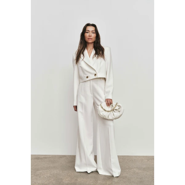 Aje Colette Crop Blazer, view 7