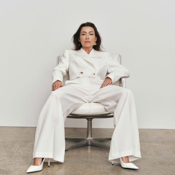 Aje Aus Pants – structured silhouette with raw femininity from Coveti
