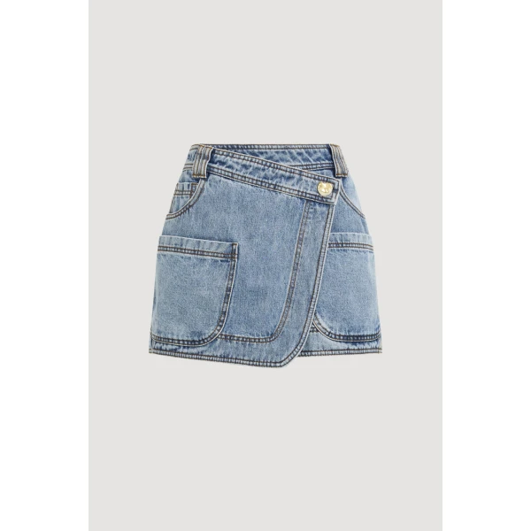 Aje Aus Shorts – structured silhouette with raw femininity from Coveti
