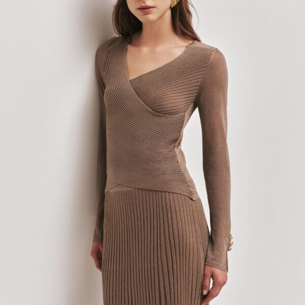 Classique Knit Midi Skirt