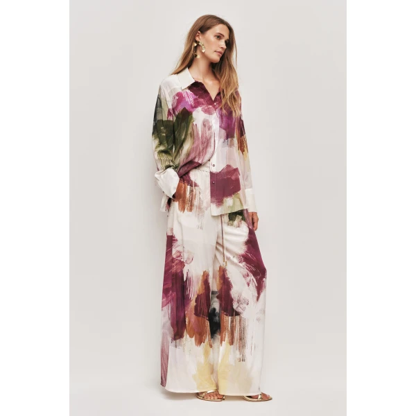 Aje Atomic Silk Shirt, view 2