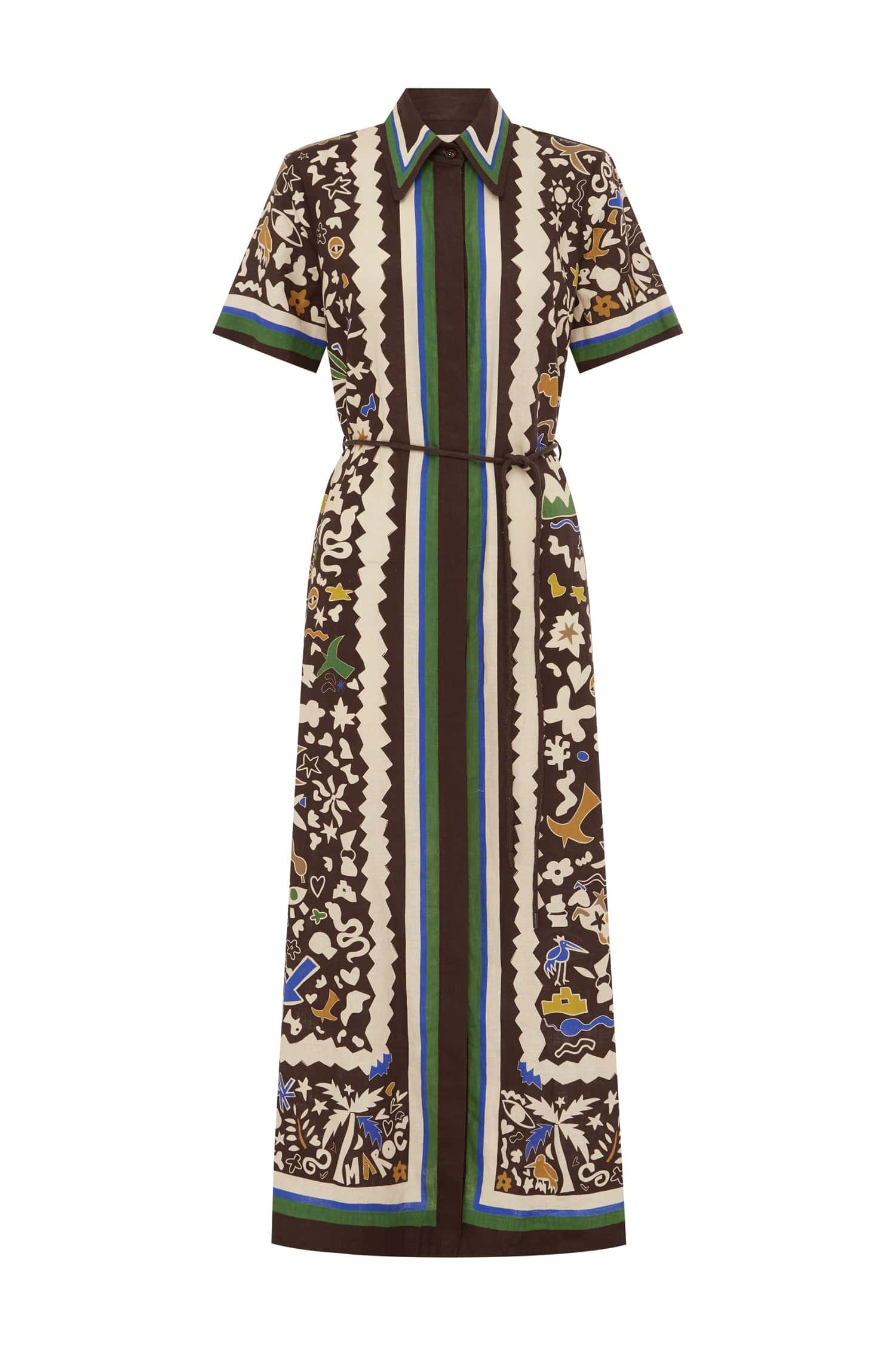Alemais Maroc Shirtdress Dress