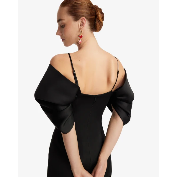 Leo Lin Arabella Embroidered  Maxi Dress, view 5