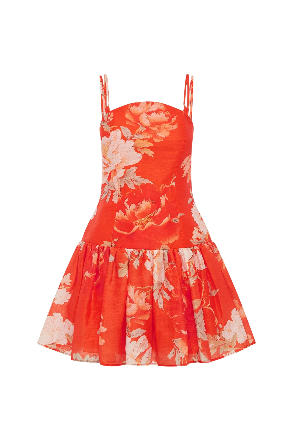 Leo Lin Lorena Ruffled Mini Dress