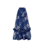 Leo Lin Black Skirts luxury Clothing from Coveti Marketplace