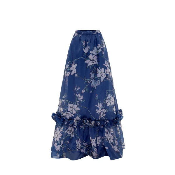 Leo Lin Black Skirts luxury Clothing from Coveti Marketplace