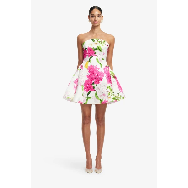 Leo Lin Reese Bustier Mini Dress, view 2