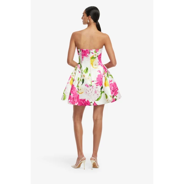 Leo Lin Reese Bustier Mini Dress, view 5