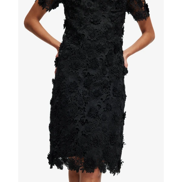 Round embellished neckline
