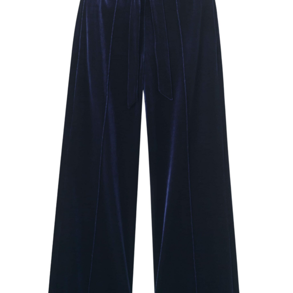 Me and Em AM-PM Fluid Track Pant – luxury British Blue in Me and Em exclusively at Coveti