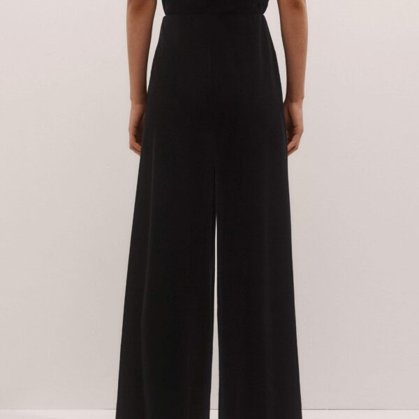 Me and Em AM-PM Palazzo Pant – luxury British Black in Me and Em exclusively at Coveti