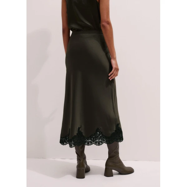 Me and Em Bias-Cut Maxi Skirt, view 2