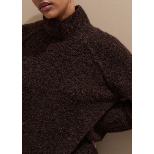 Me and Em Bouclé Sweater, view 6