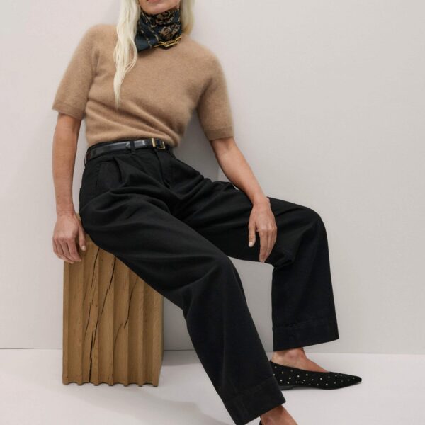 Me and Em Clever Jean – luxury British Black in Me and Em exclusively at Coveti