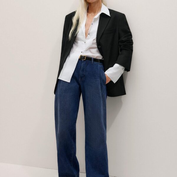 Me and Em Clever Jean – luxury British Blue in Me and Em exclusively at Coveti