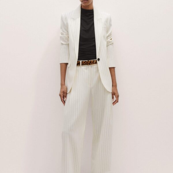 Me + Em Clever Pant – luxury British Ivory in Me and Em exclusively at Coveti