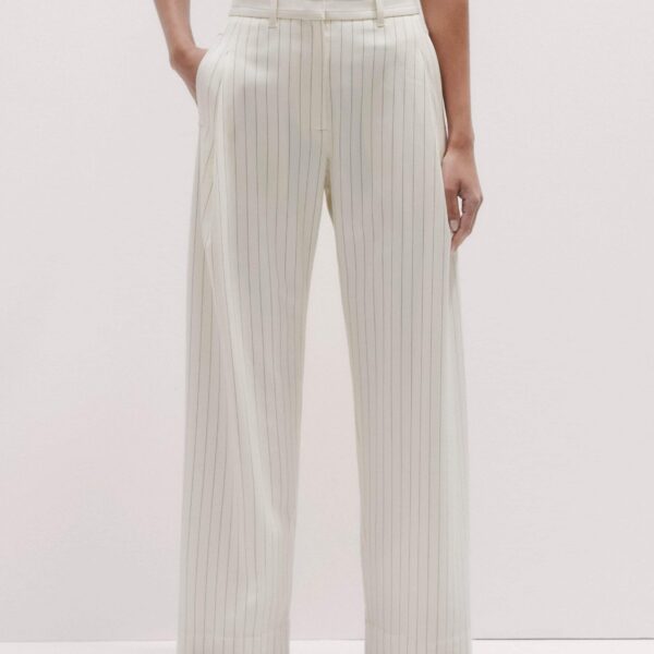 Me and Em Clever Pant – luxury British Ivory in Me and Em exclusively at Coveti