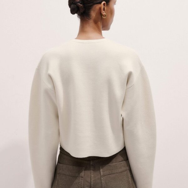 Me + Em Cocktail Cardigan – luxury British Ivory in Me and Em exclusively at Coveti